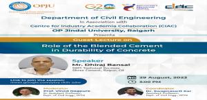 Guest Lecture Conducted