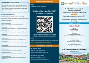 Online Faculty Development Programme